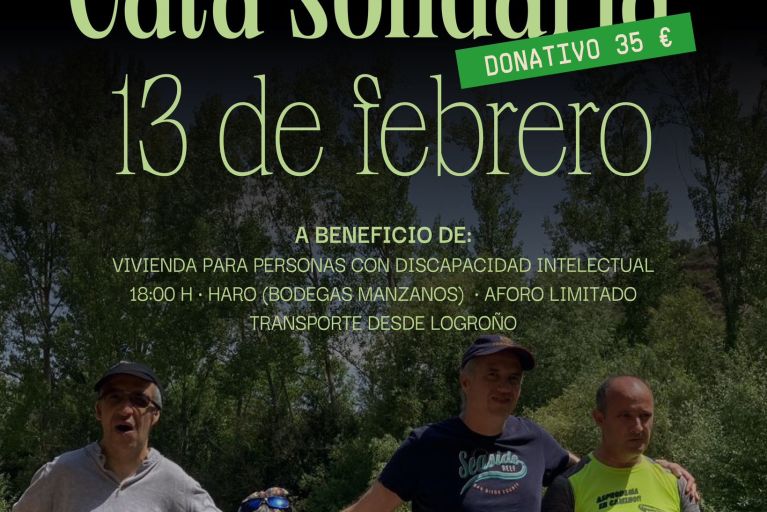 Cata solidaria de Bodegas Manzanos
